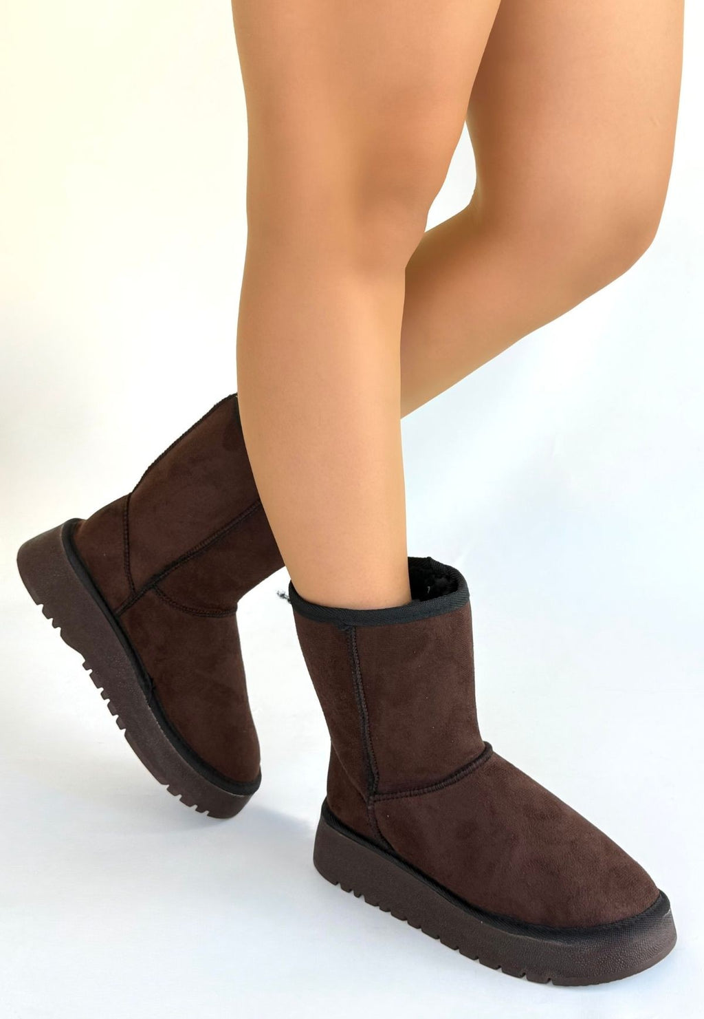 Sophia Kahverengi Süet Bot