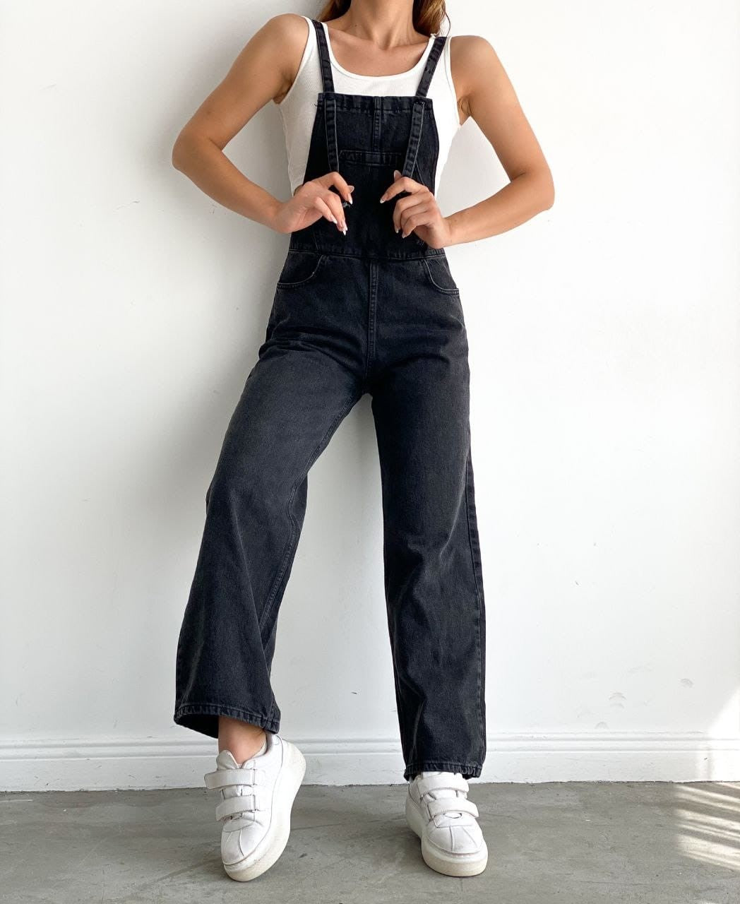 Denim Bahçıvan Salopet