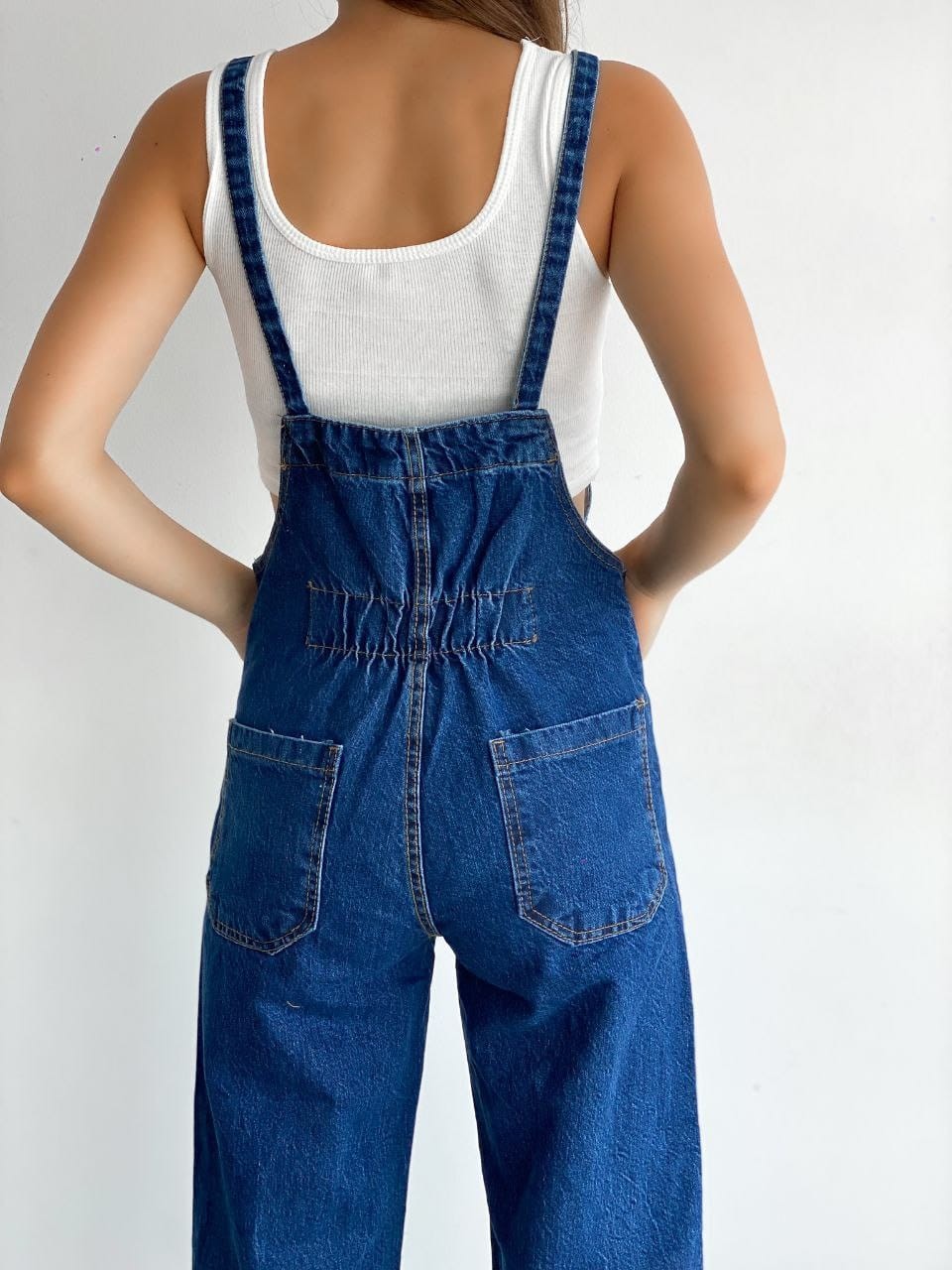 Denim Bahçıvan Salopet