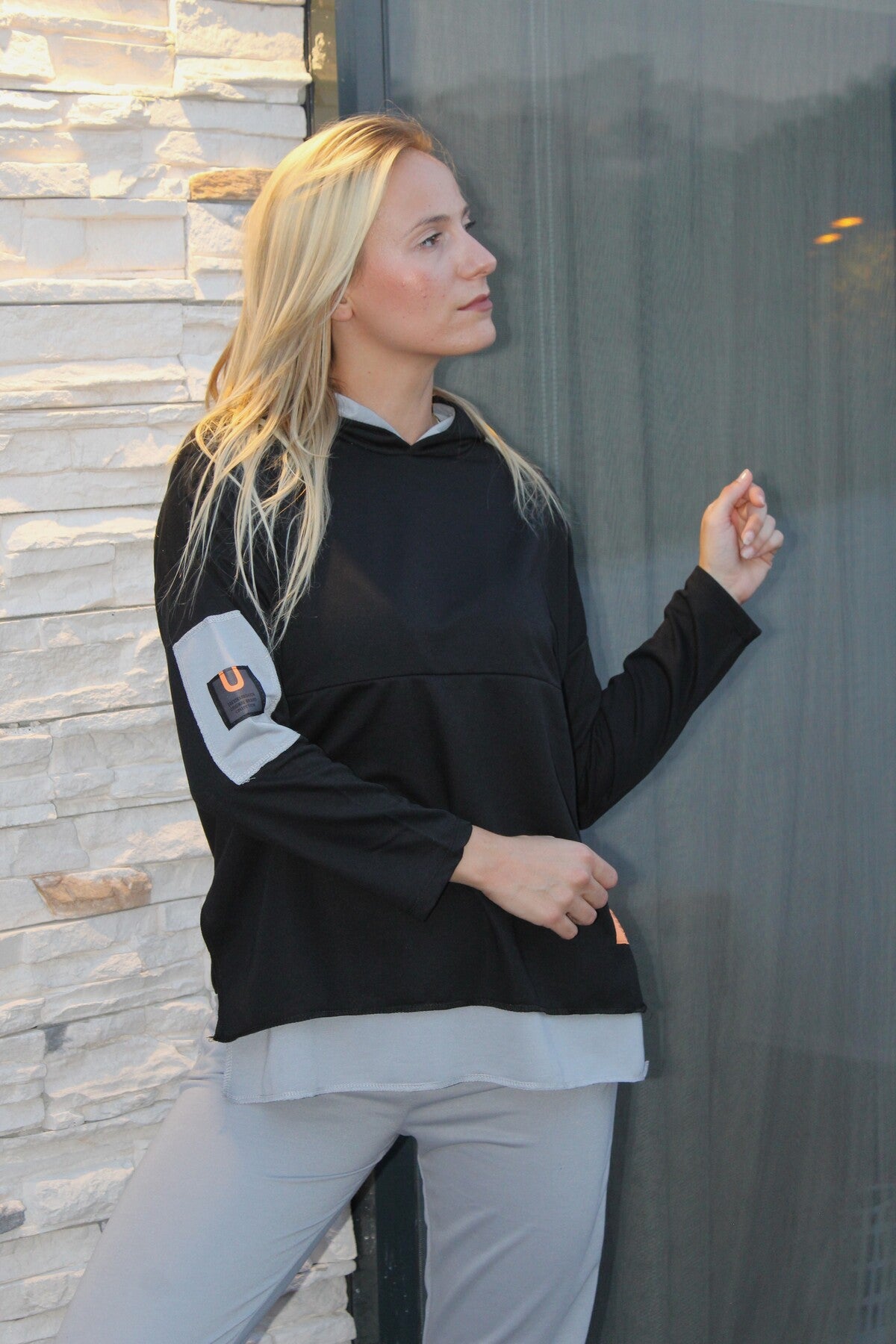 Спортивный костюм Crest черно-серый - 1908.135.