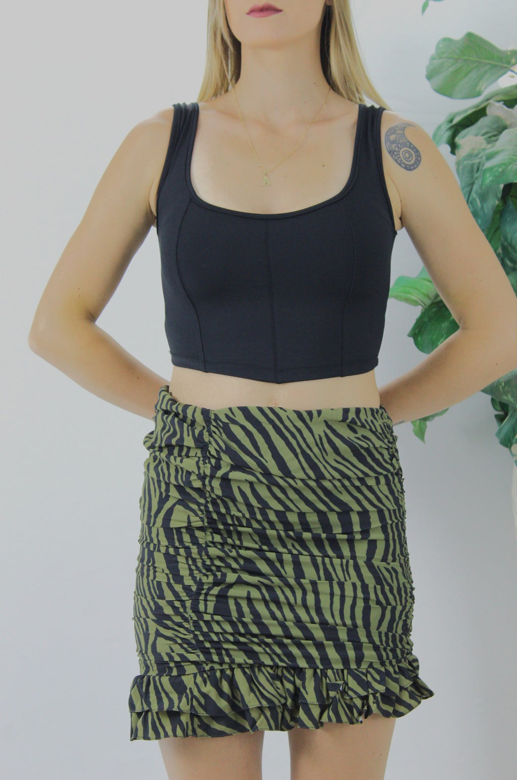 Mikro Parçalı Mahsul Siyah - Lks2022.25